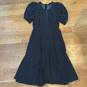 J.Crew Polka Dot Rayon Dress